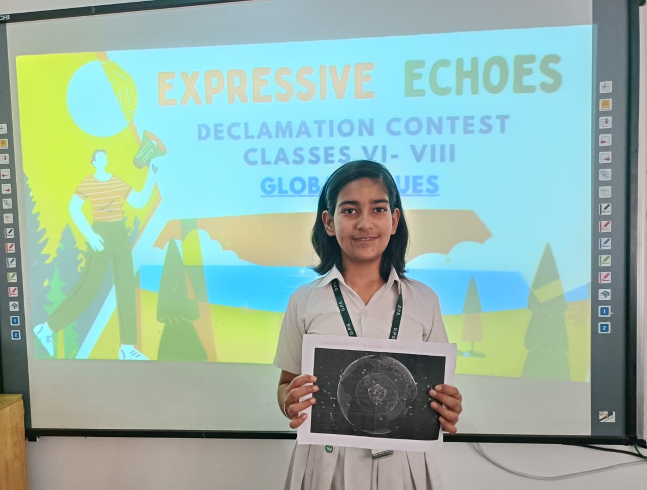 Declamation contest -Expressive Echoes